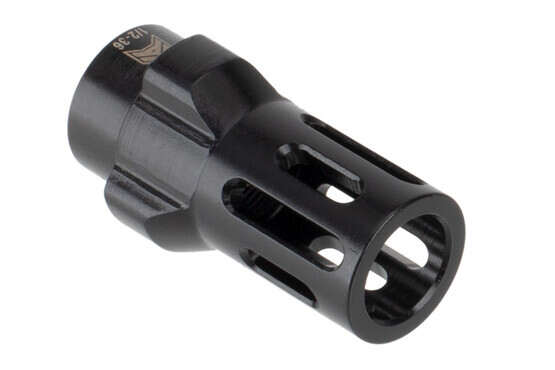 Angstadt Arms 3 lug flash hider for 9mm with 1/2X36 thread is designed to work with suppressors
